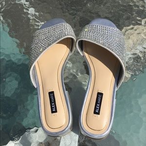 Alex Marie Glistening Rhinestone Sandals